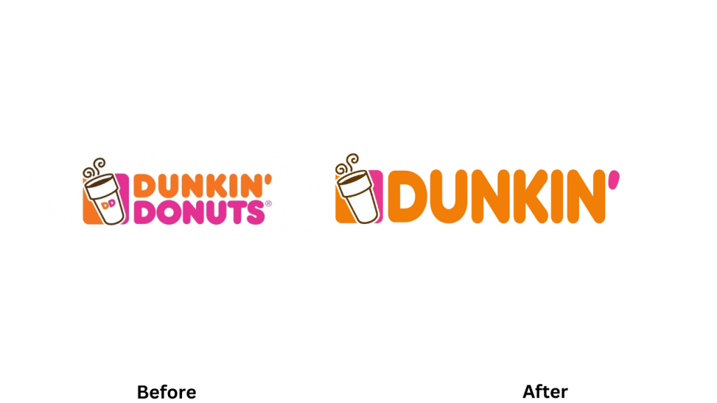 Dunkin Donats Rebranding