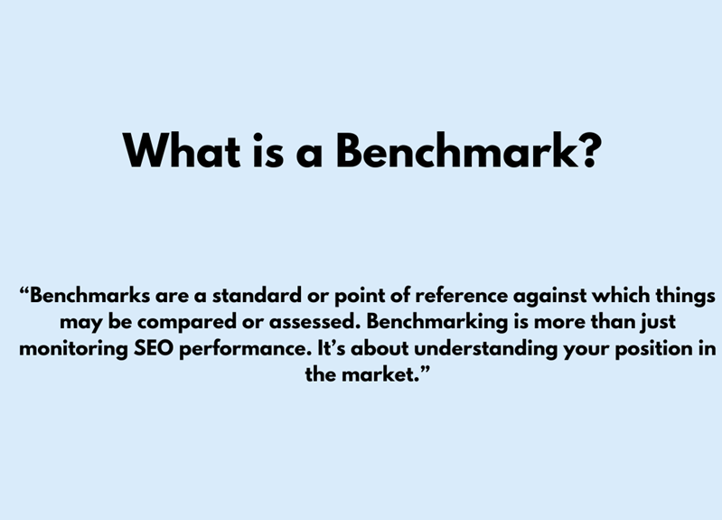 what is benchmarking